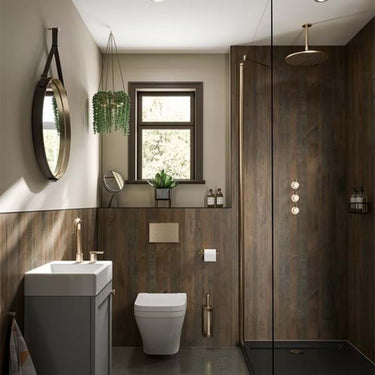 Salvaged Planked Linda Barker Multipanel Wall Panel